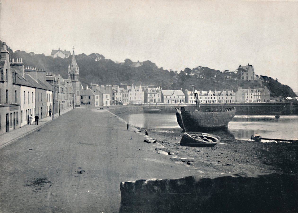 Tobermory - Celkový pohled na město, 1895 od Unbekannt