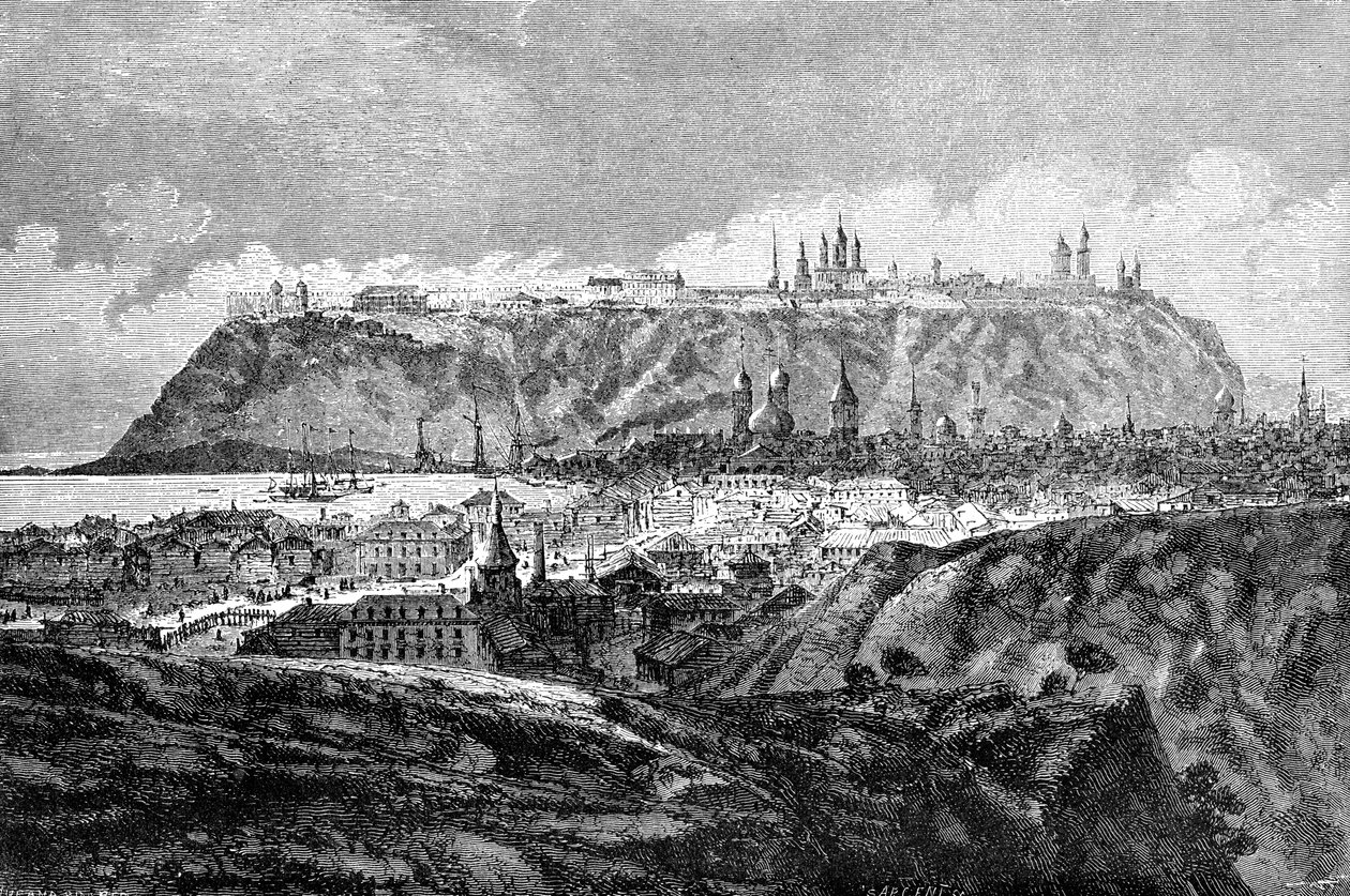 Tobolsk, Sibiř, Rusko, 1895 od Unbekannt