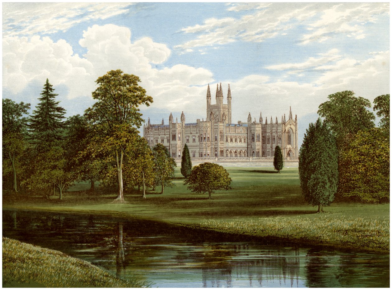 Toddington Park, Gloucestershire, domov lorda Sudeleyho, c1880 od Unbekannt