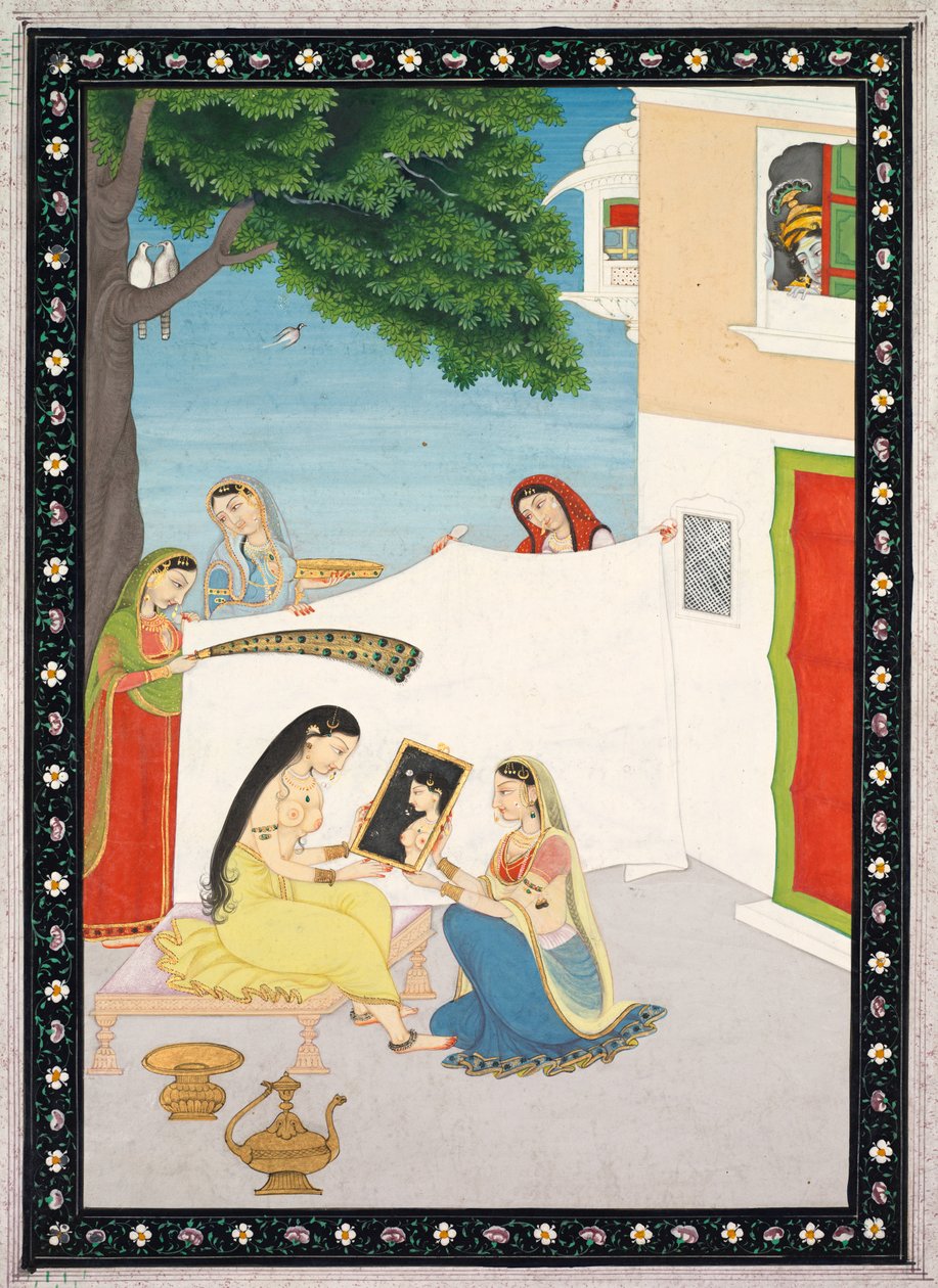 Toaleta Radha, c. 1810-1820. od Unbekannt