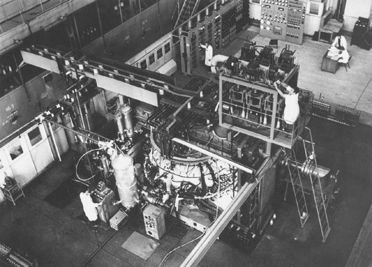 Tokamak T-4 v Kurčatově institutu atomové energie od Unbekannt