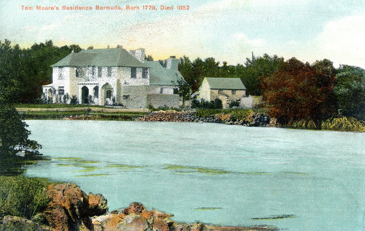 Rezidence Toma Moorse, Bermudy, 1900 od Unbekannt