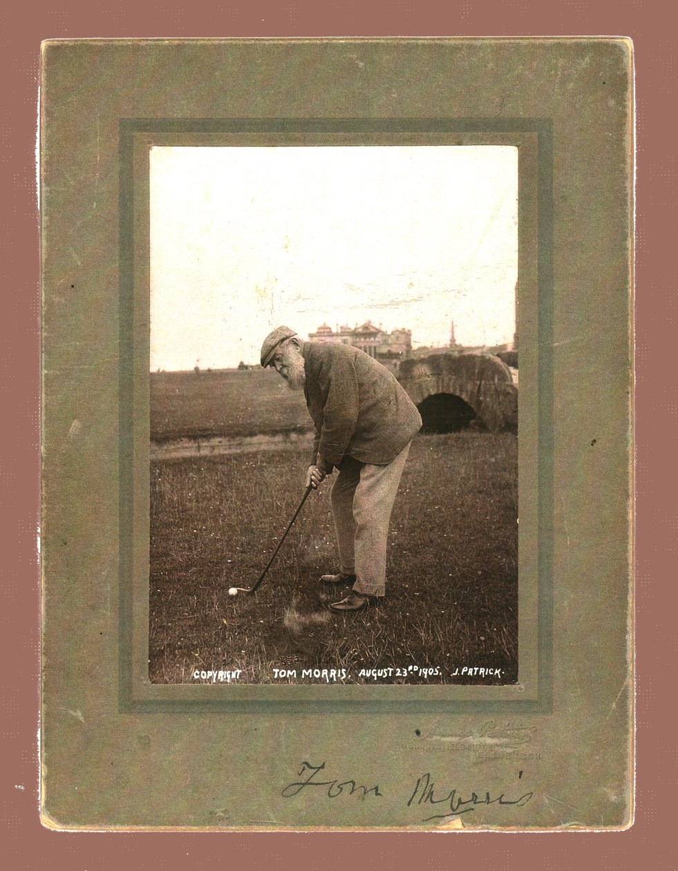 Tom Morris, 23. srpna 1905 od Unbekannt