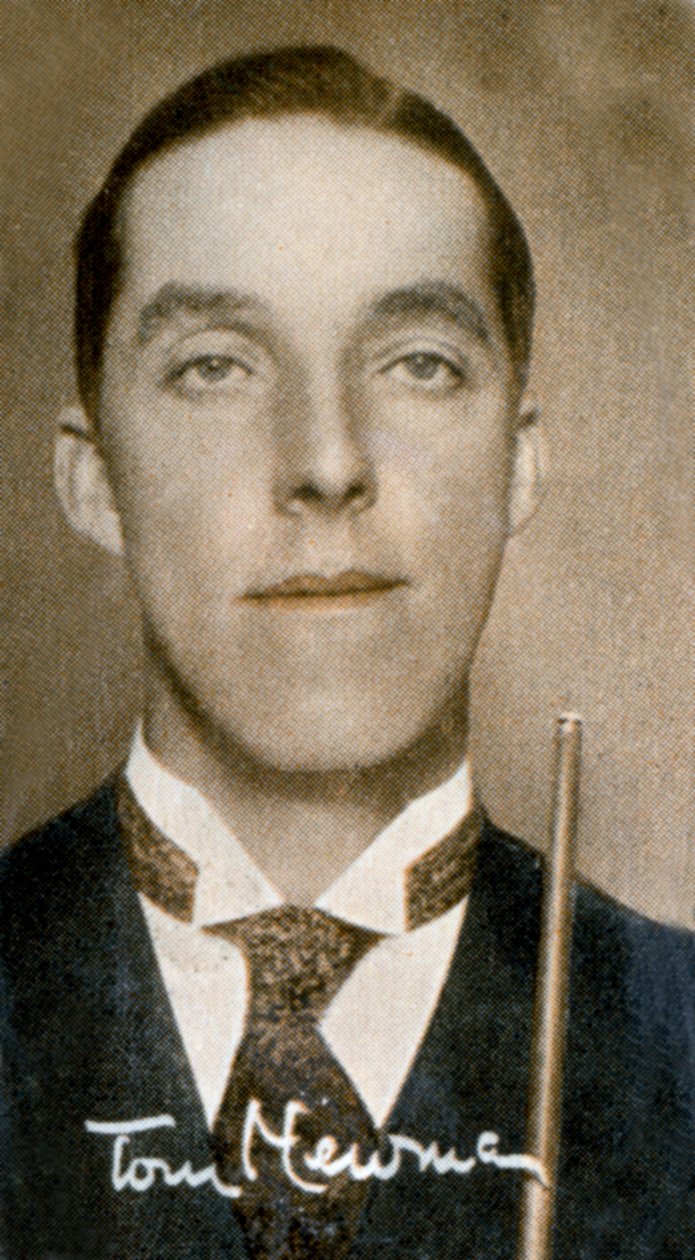 Tom Newman, šampion v kulečníku, 1935 od Unbekannt
