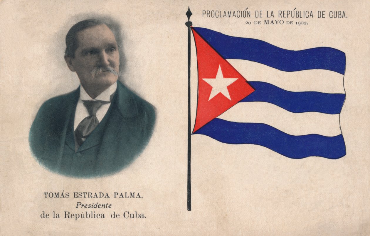 Tomas Estrada Palma, prezident Kubánské republiky, 1902 od Unbekannt