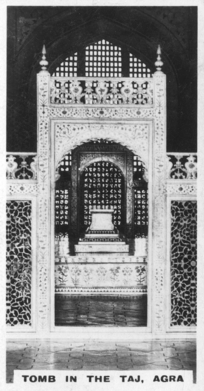 Hrobka v Taj, Agra, Uttar Pradesh, Indie, c1925. od Unbekannt