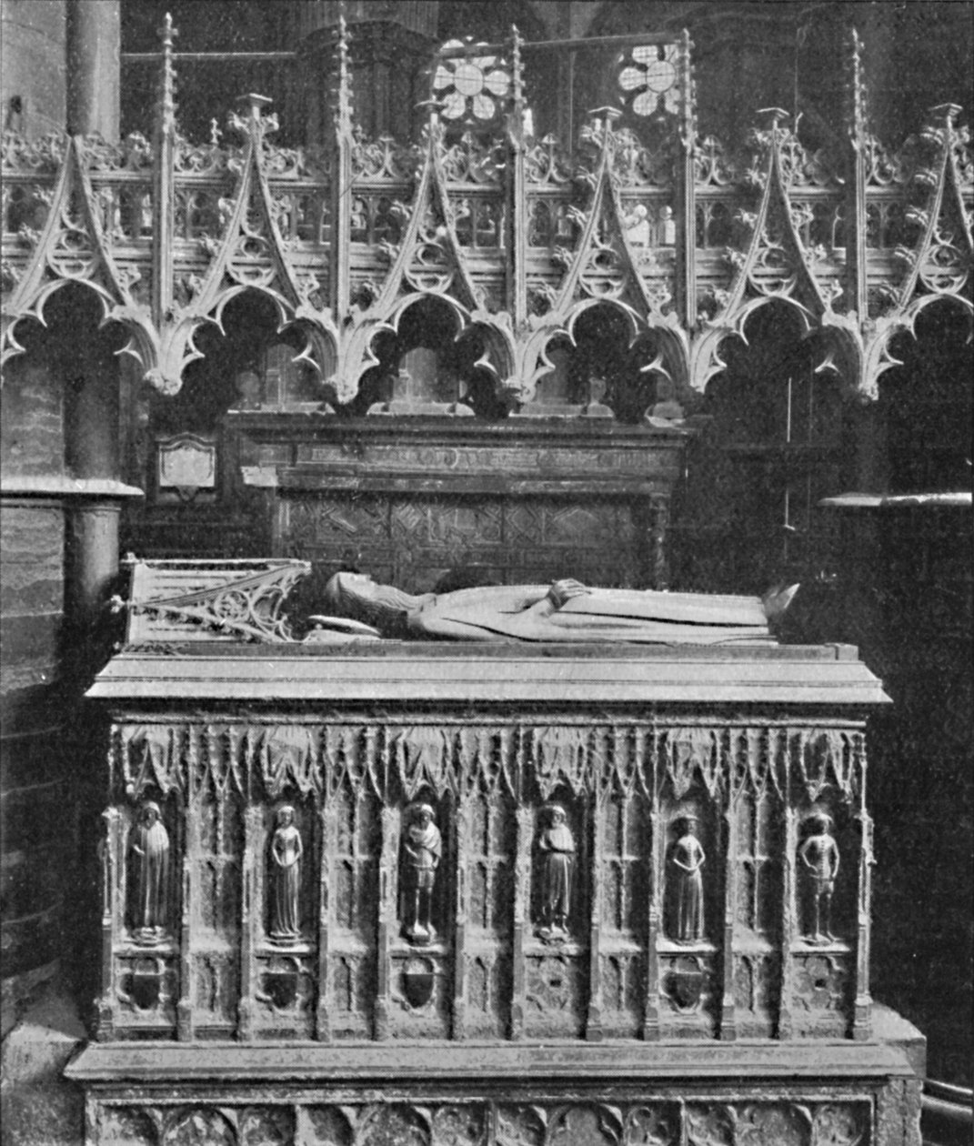 Hrobka Edwarda III., Westminsterské opatství, 1903 od Unbekannt