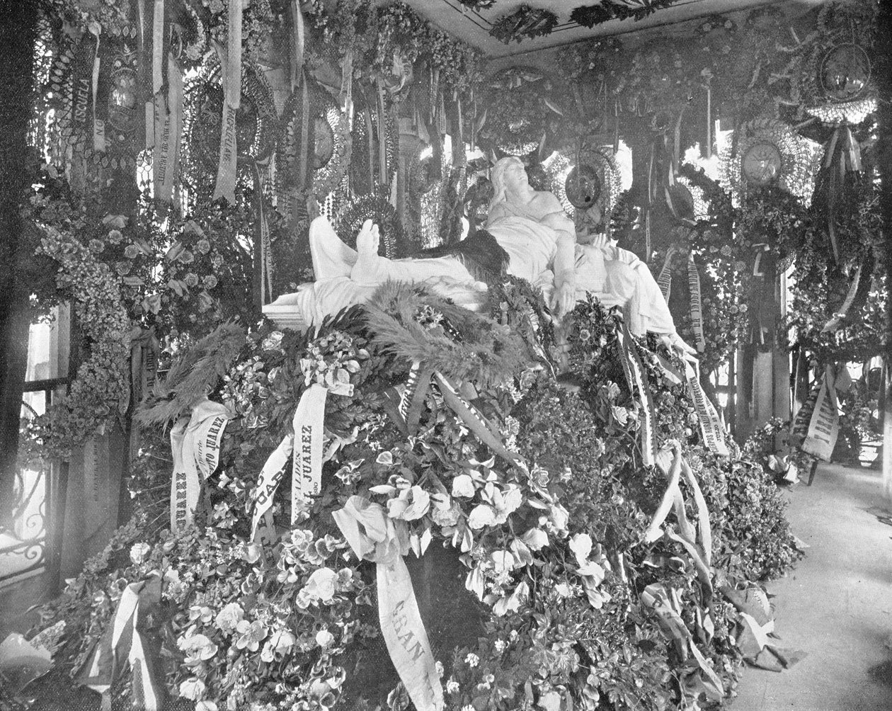 Tomb of Juarez, San Fernando Cemetery, Mexico City, Mexico, c1900. od Unbekannt