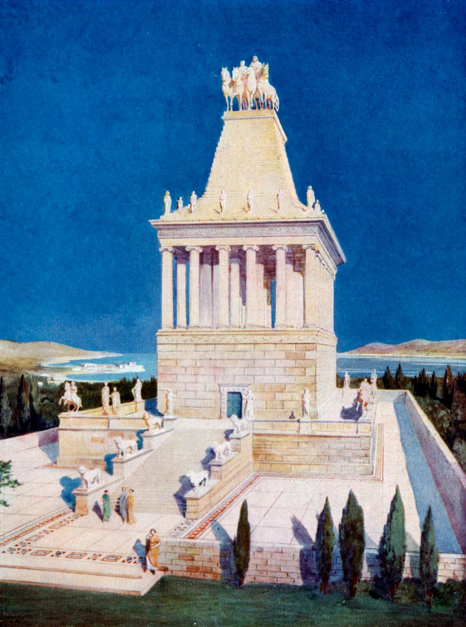 Hrobka Mausolus v Halikarnassu, 1933-1934 od Unbekannt