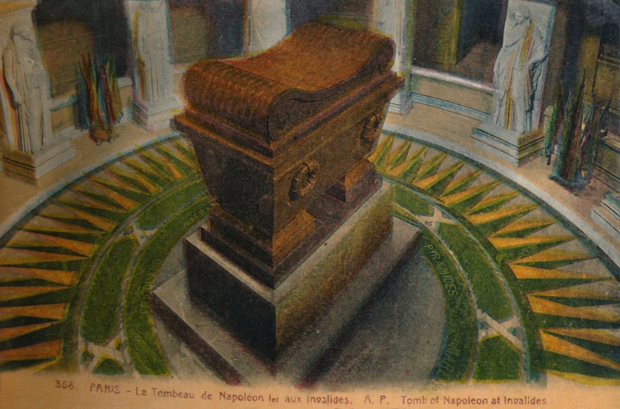 Napoleonova hrobka v Les Invalides, Paříž, c1920 od Unbekannt