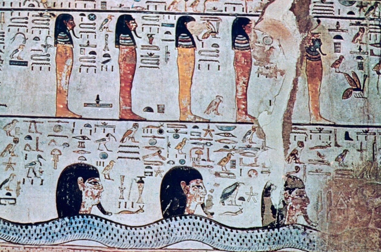 Hrobka Sethi I., Údolí králů, Egypt, 13. století před naším letopočtem od Unbekannt