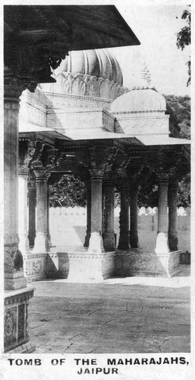 Hrobka maharajahů, Jaipur, Rádžasthán, Indie, c1925 od Unbekannt