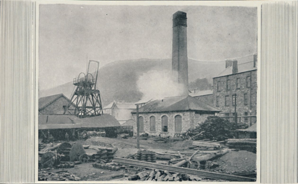 Vrchol uhelného dolu, 1910 od Unbekannt
