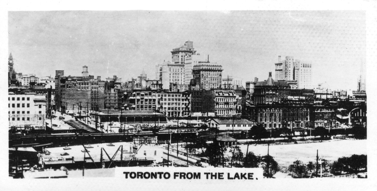 Toronto od jezera, Kanada, 20. léta 20. století od Unbekannt
