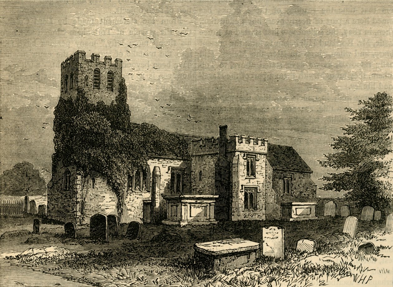 Tottenham Church, c1876. od Unbekannt