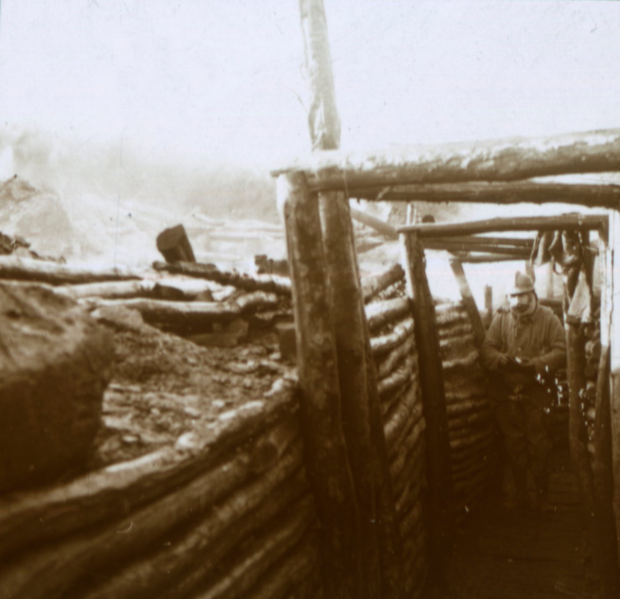 Příkopy, Artois, severní Francie, c1914-c1918 od Unbekannt