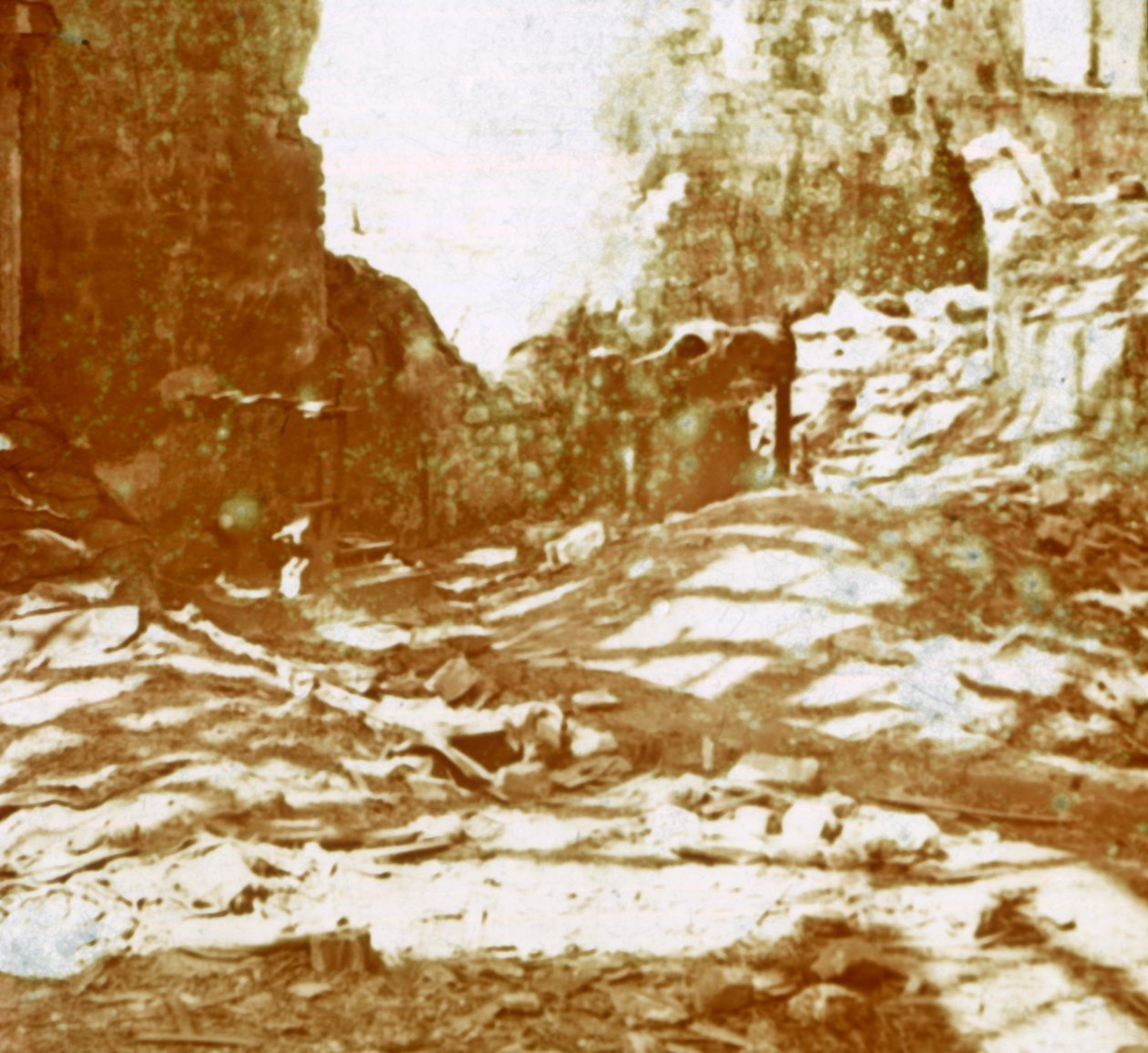 Zákopy, Pervijze, Flandry, Belgie, c1914-c1918 od Unbekannt