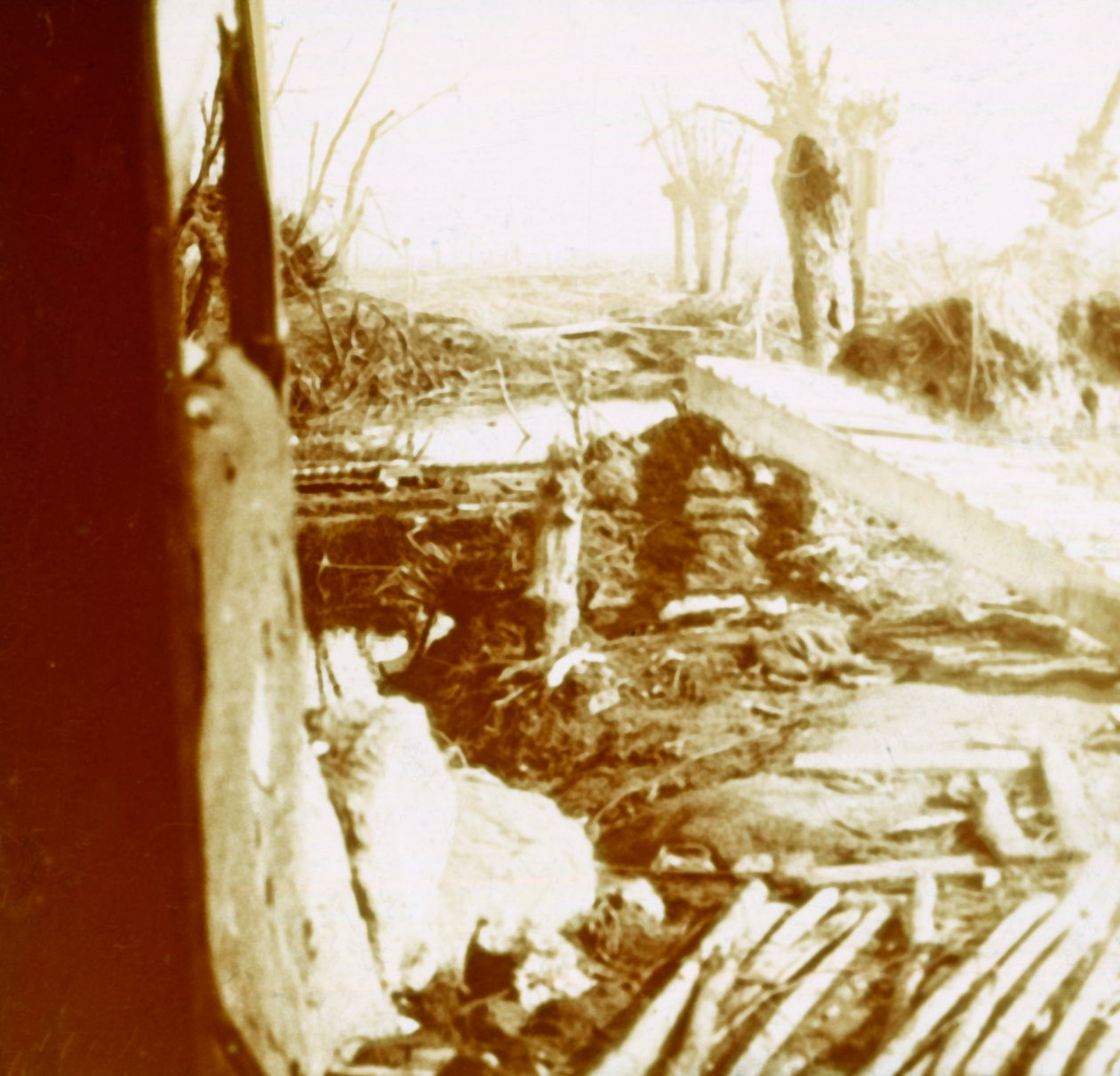 Příkopy, c1914-c1918 od Unbekannt