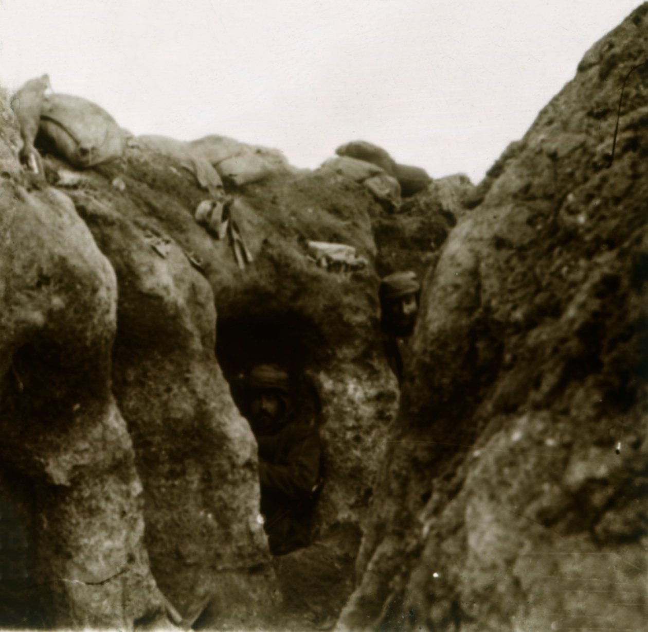 Příkopy, c1914-c1918 od Unbekannt