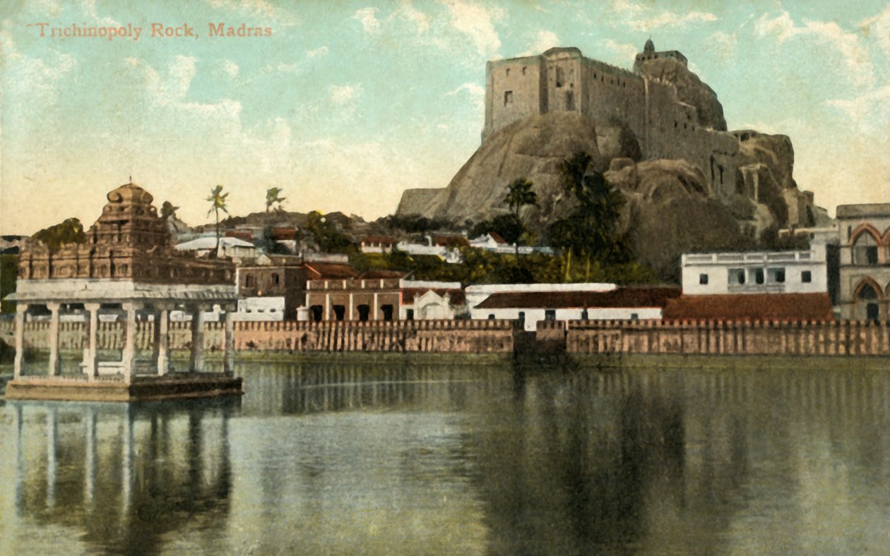 Trichinopolská skála, Madras, 1917. od Unbekannt