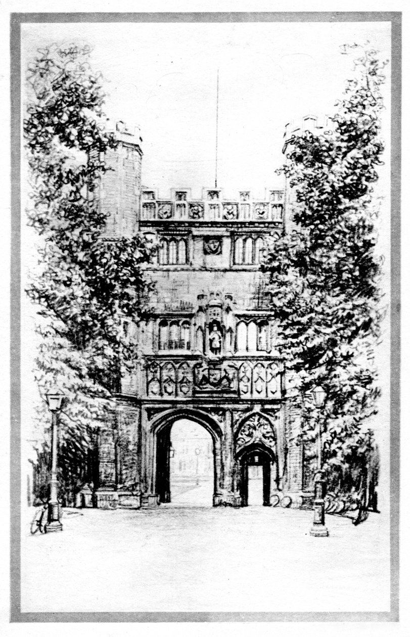 Trinity College, Cambridge, počátek 20. století od Unbekannt