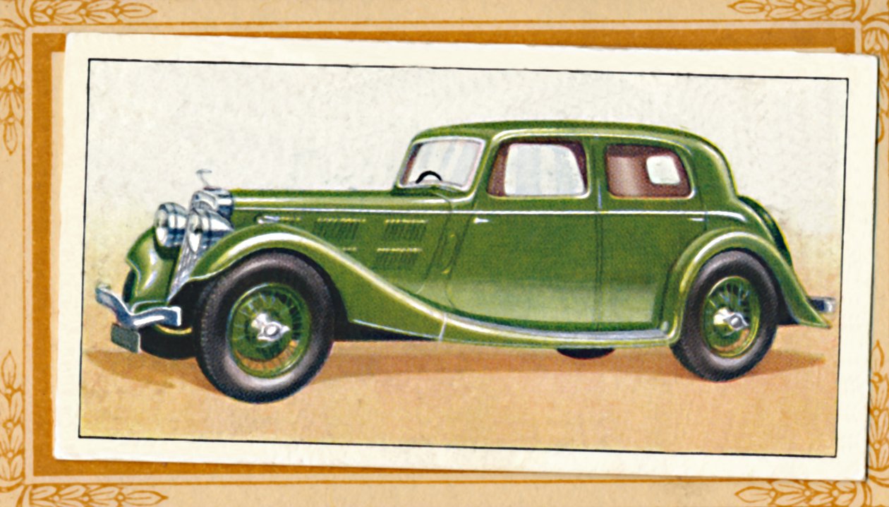 Dvoulitrový sedan Triumph-Gloria, c1936 od Unbekannt