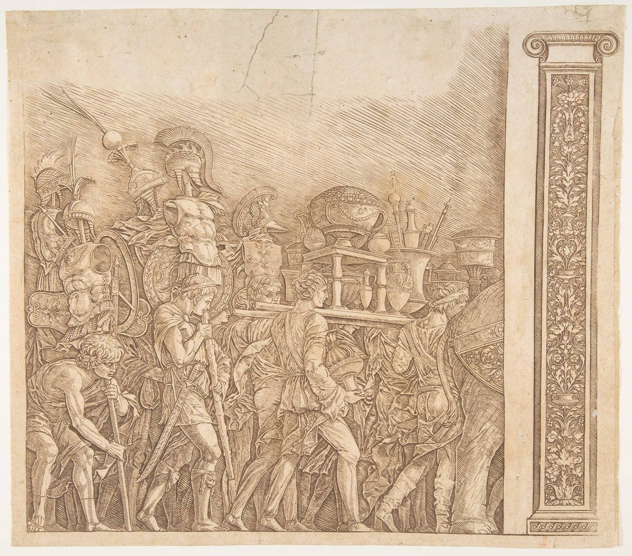 Triumph of Caesar: The Corselet Bearers, ca. 1490. od Unbekannt
