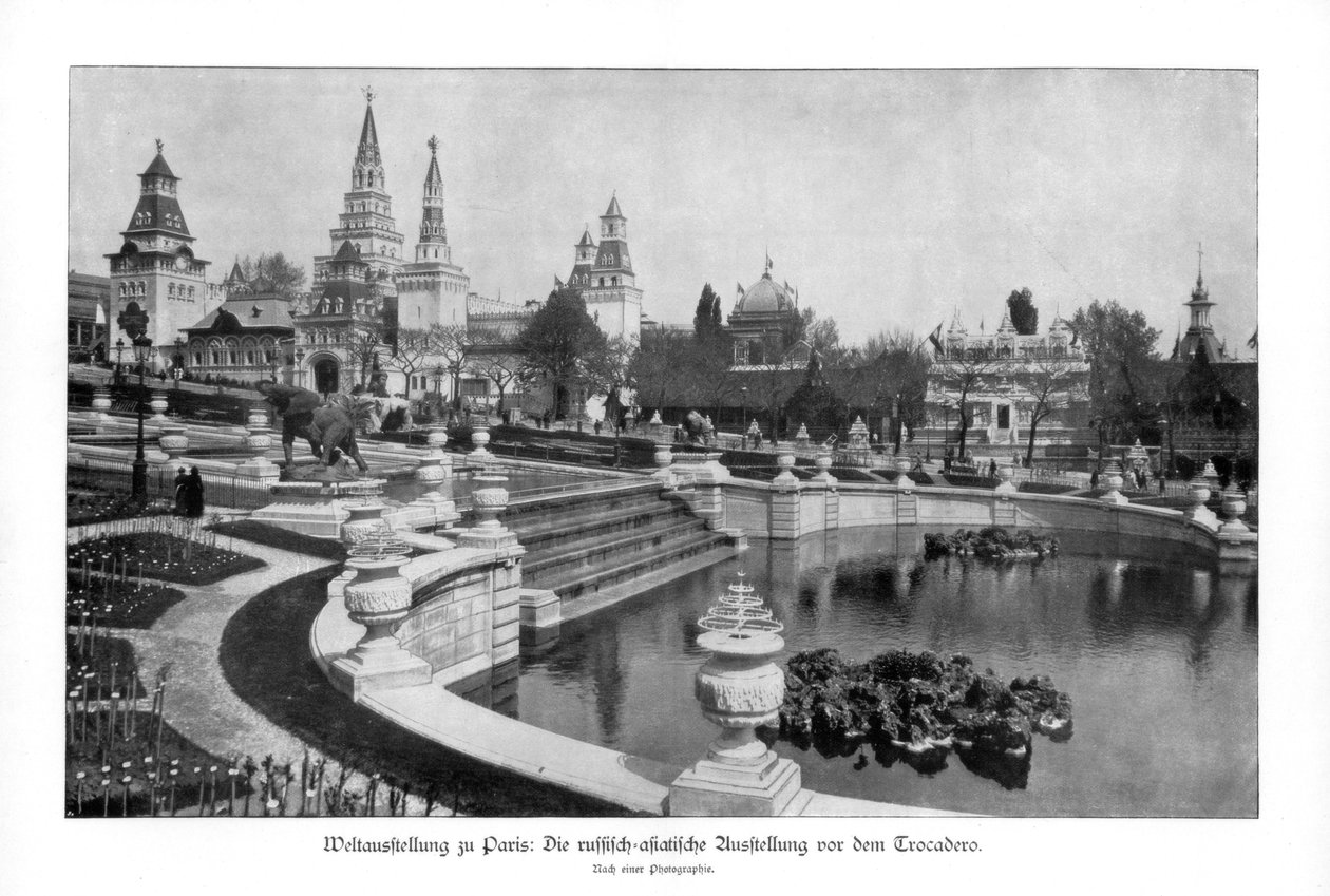Trocadero, světová výstava v Paříži, 1889, 1900 od Unbekannt