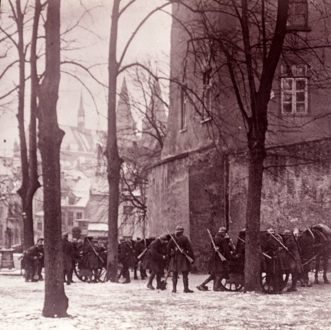 Vojska, Aachen, Německo, c1914-c1918 od Unbekannt