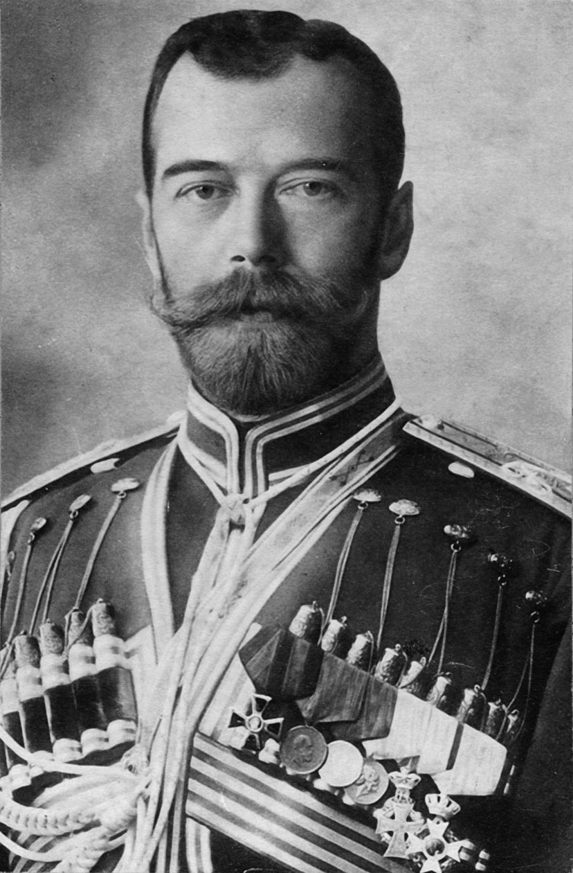 Car Nicholas II Ruska, c1900 od Unbekannt