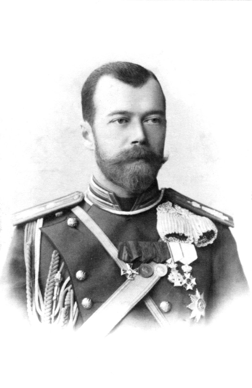 Car Nicholas II Ruska, c1900 od Unbekannt