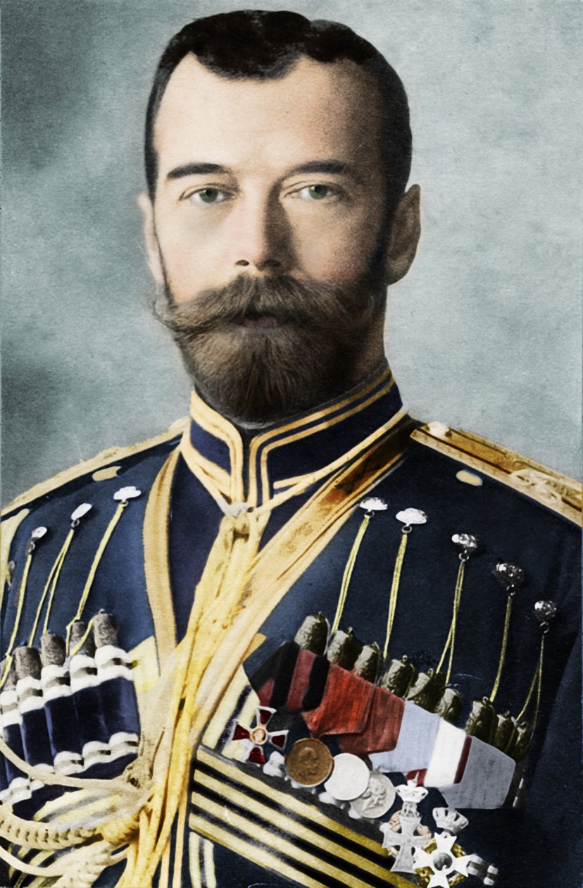Car Nicholas II Ruska, c1900 od Unbekannt
