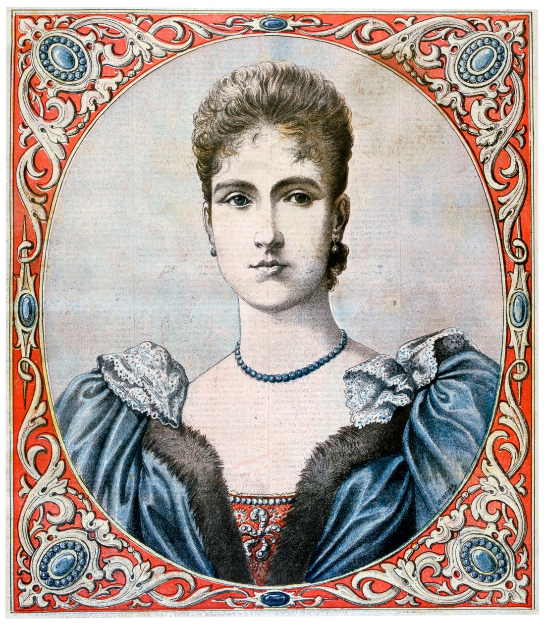 Carina Alexandra, choť císařovny Ruska, 1894 od Unbekannt