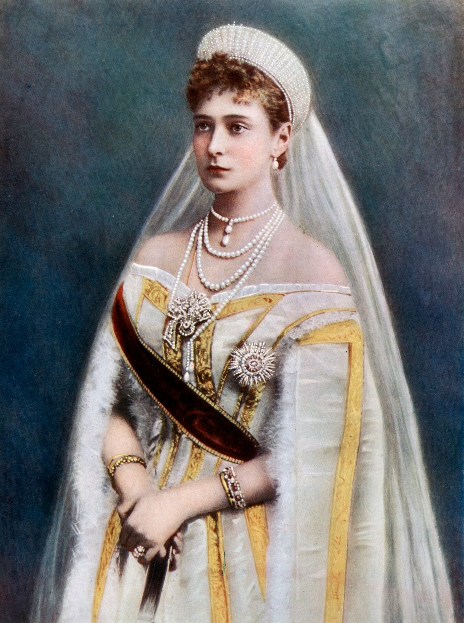 Carina Alexandra, choť císařovny Ruska, konec 19.-začátek 20. století od Unbekannt