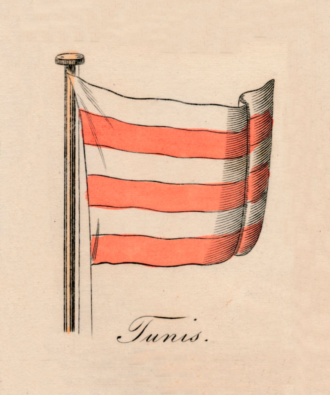 Tunis, 1838 od Unbekannt