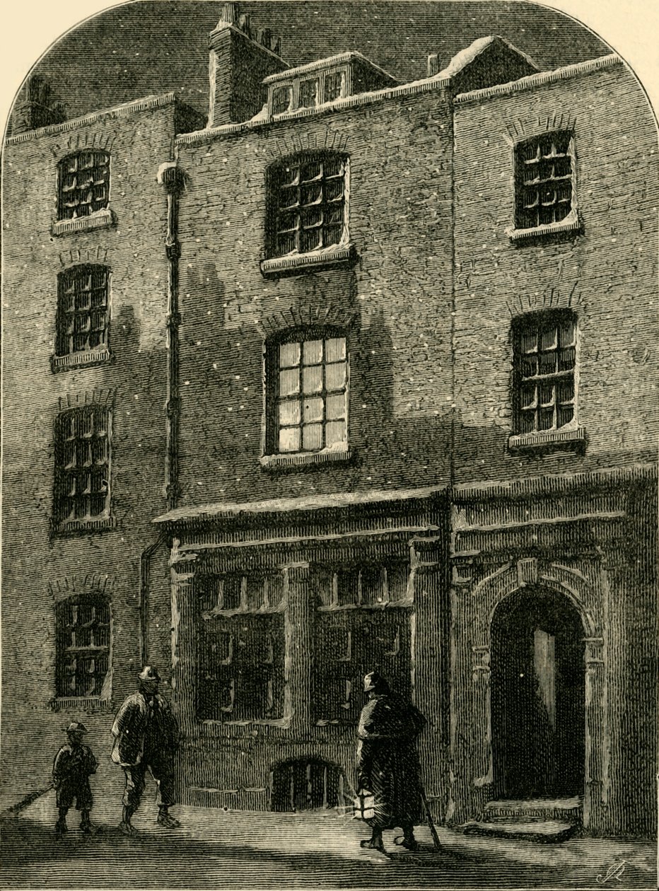 Turners House v Maiden Lane, 1881. od Unbekannt