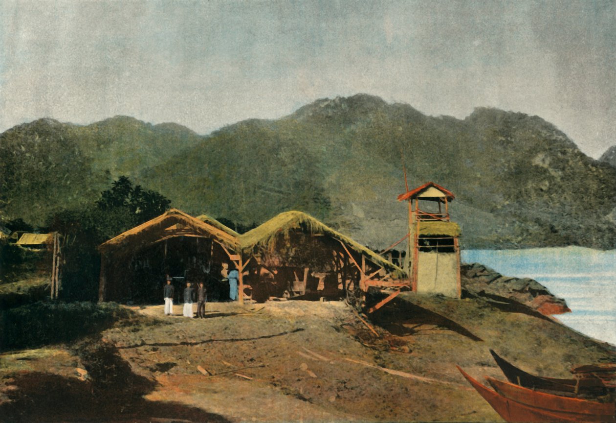 Tuyen-Quan – optická pošta, Tuyen Quan – rozhledna, 1900. od Unbekannt