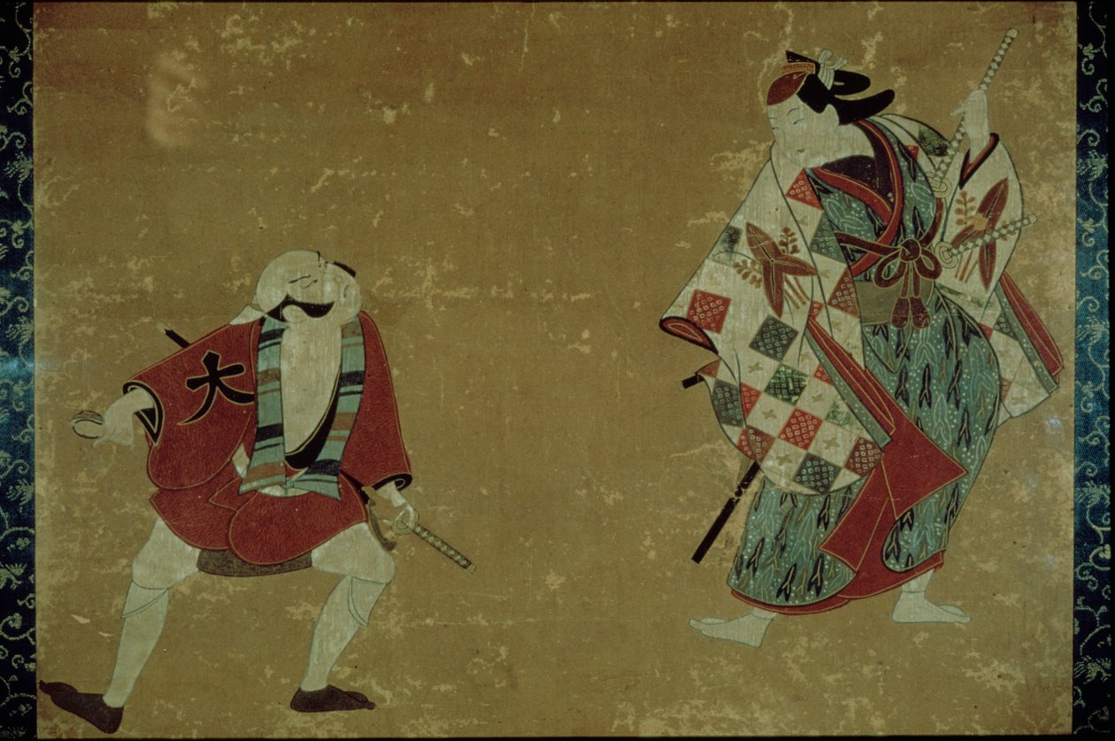 Dva herci ve hře, 1700-1705 od Unbekannt