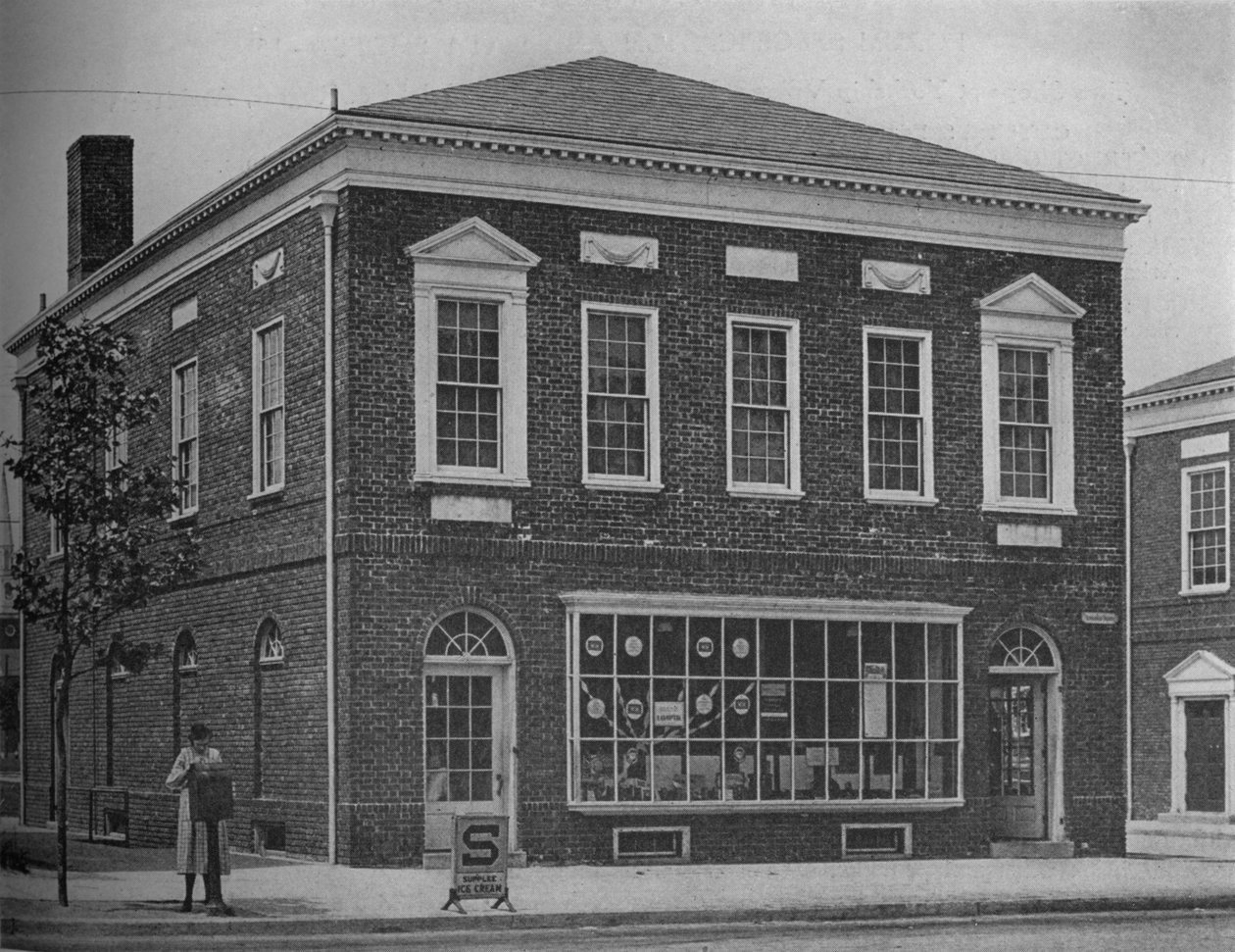 Dva obchody v Yorkship Village, New Jersey, 1925 od Unbekannt