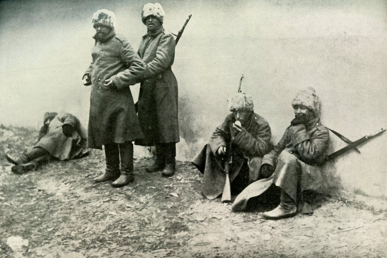 Typy ruské armády, 1919. od Unbekannt