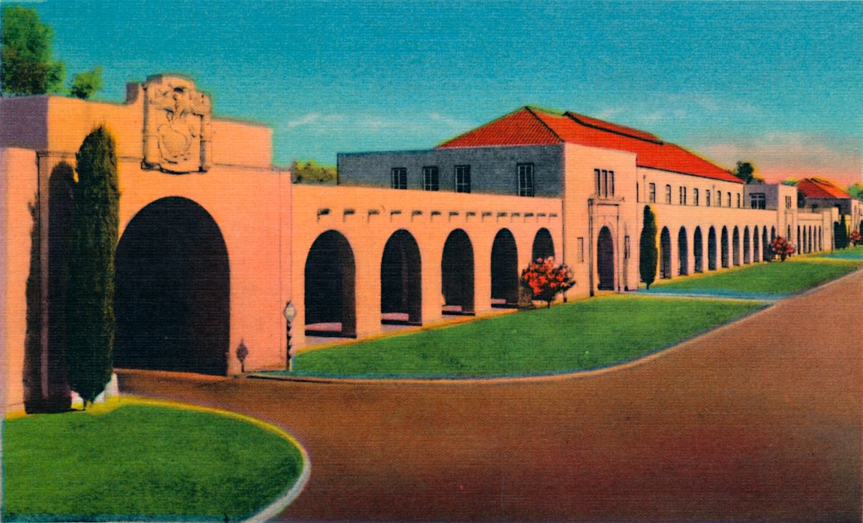 Základna námořní pěchoty USA. San Diego, Kalifornie, c1941 od Unbekannt