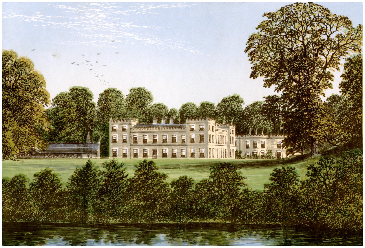 Ugbrooke, Devon, domov lorda Clifforda, c1880 od Unbekannt
