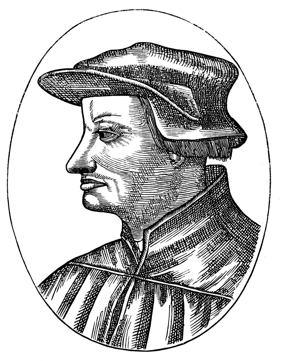 Ulrich Zwingli, švýcarský reformační božský, c1530 1581 od Unbekannt