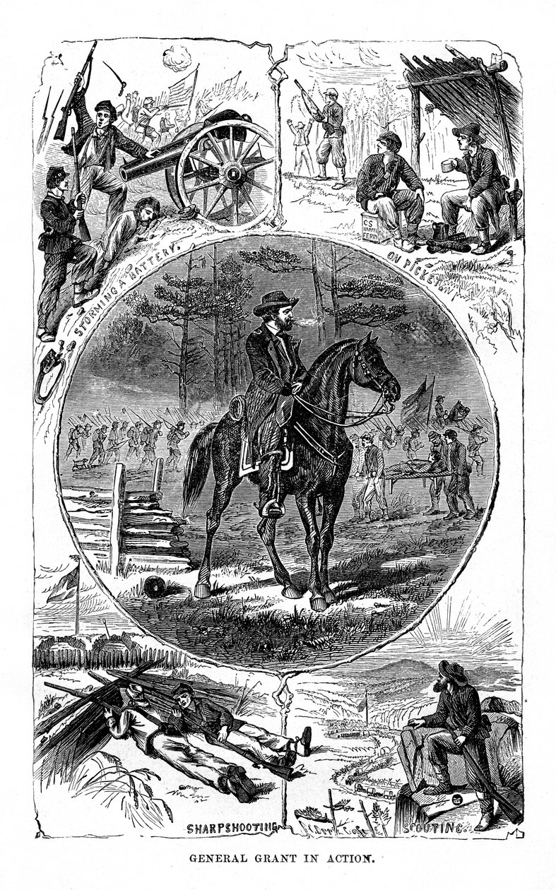 Ulysses S Grant, 18. prezident Spojených států, 1872 od Unbekannt
