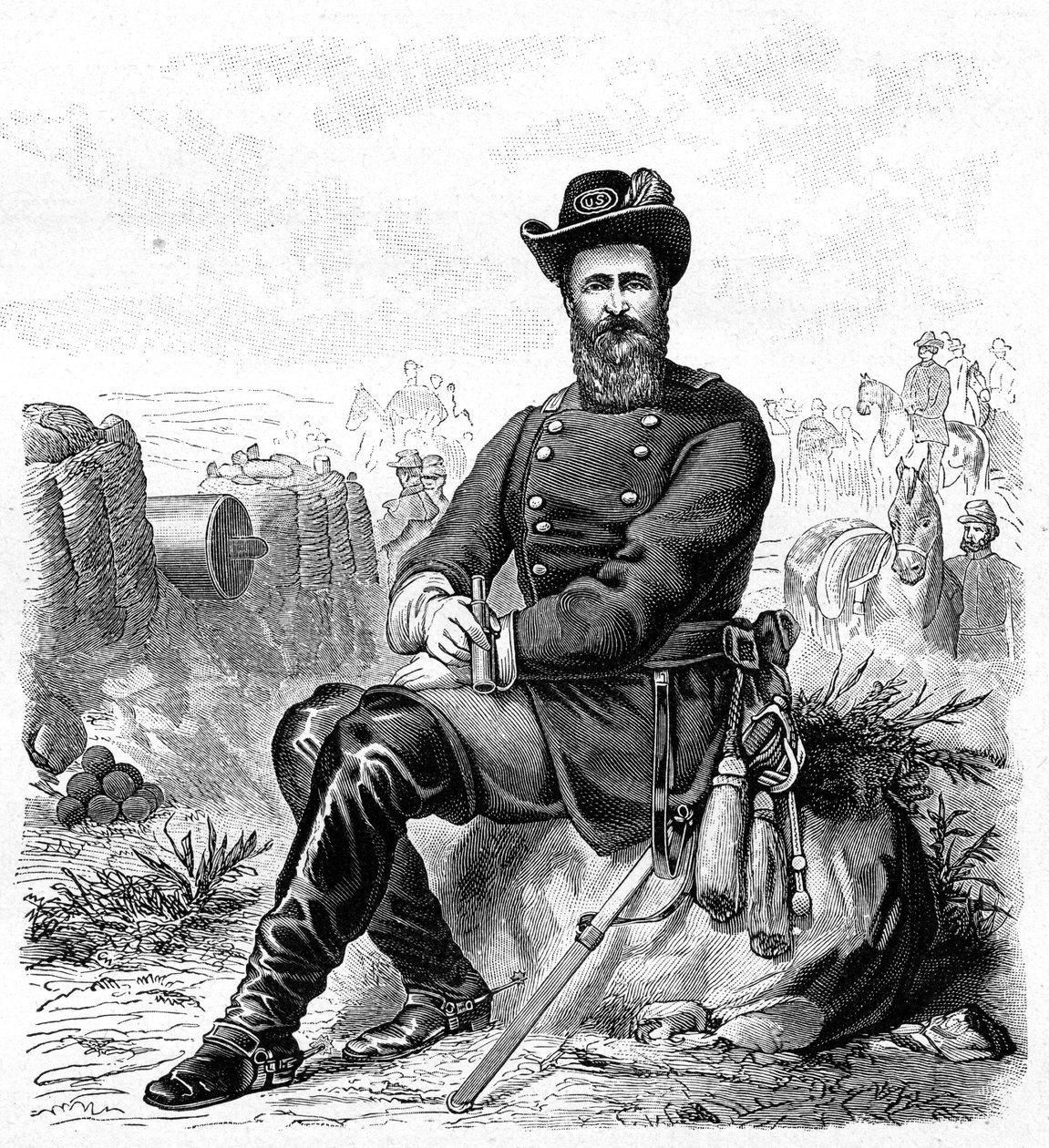 Ulysses S Grant, americký voják a státník 19. století, 1900 od Unbekannt