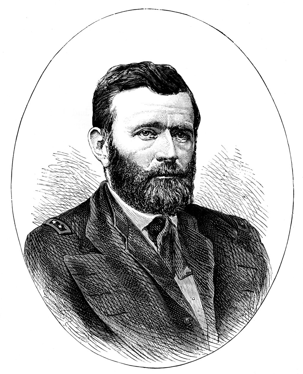 Ulysses S Grant, americký generál a 18. prezident Spojených států, 1888 od Unbekannt