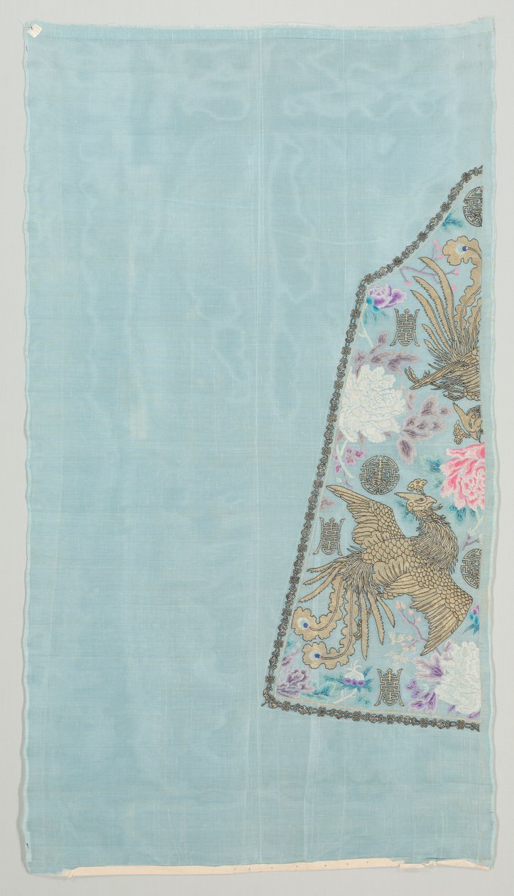 Nestřižený župan: Sleeve Panel, c. 90. léta 19. století. od Unbekannt
