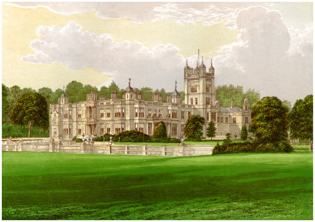 Underley Hall, Westmorland, domov hraběte z Bective, c1880 od Unbekannt