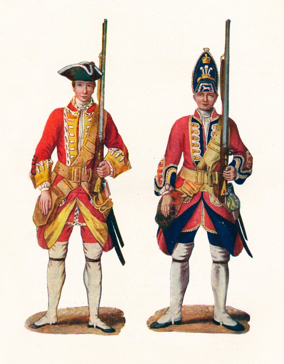 Uniformy britské armády, 1742, 1904 od Unbekannt