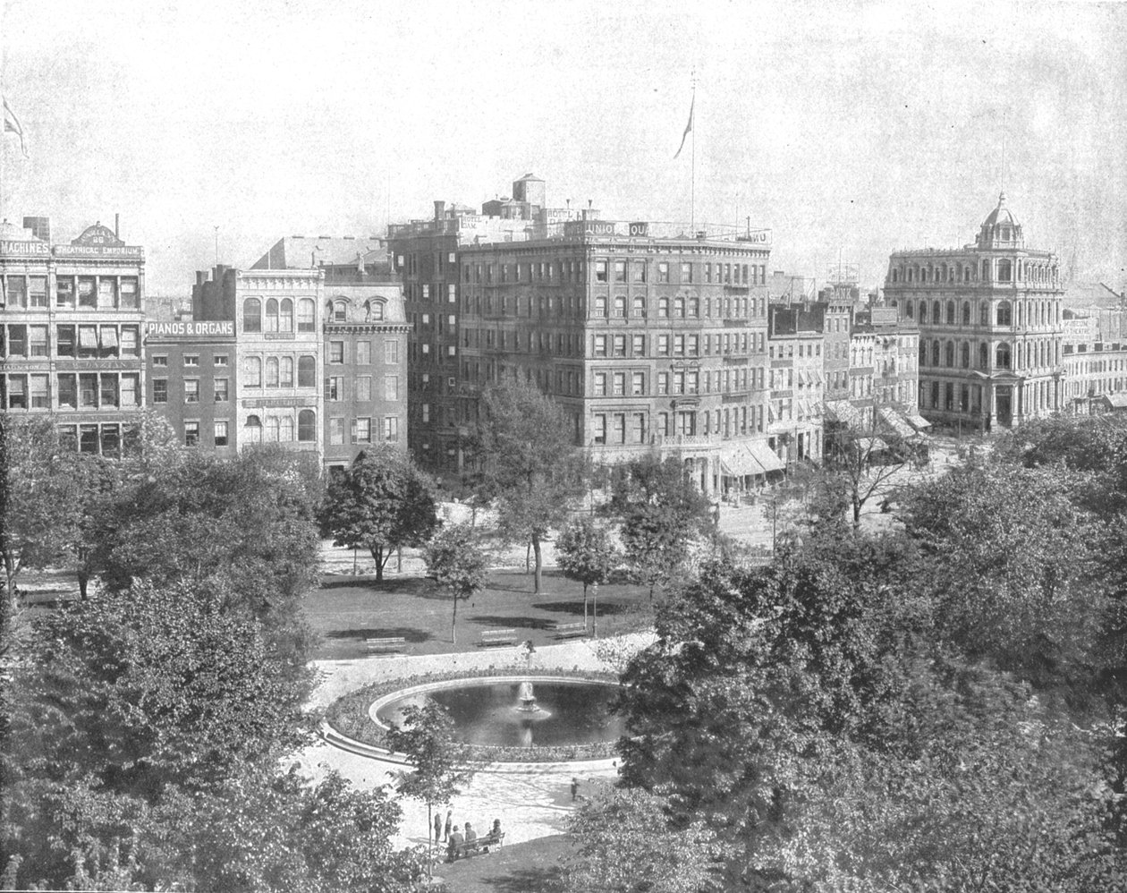 Union Square, New York, USA, c1900. od Unbekannt